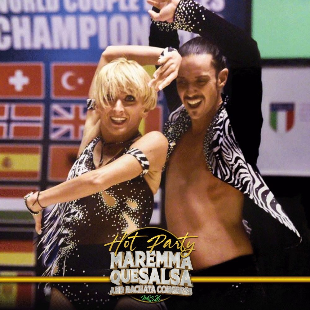 Alessandro Provenni e Francesca Balestri ballano in gara